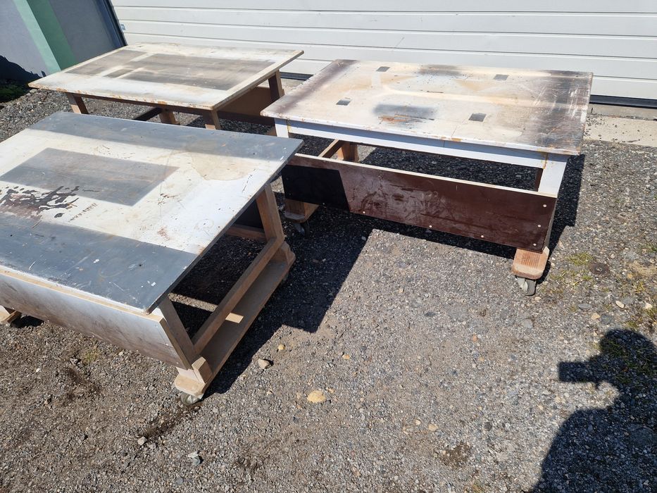 Stół szafka narzędziowa stolik warsztatowy kółka  montażowy roboczy