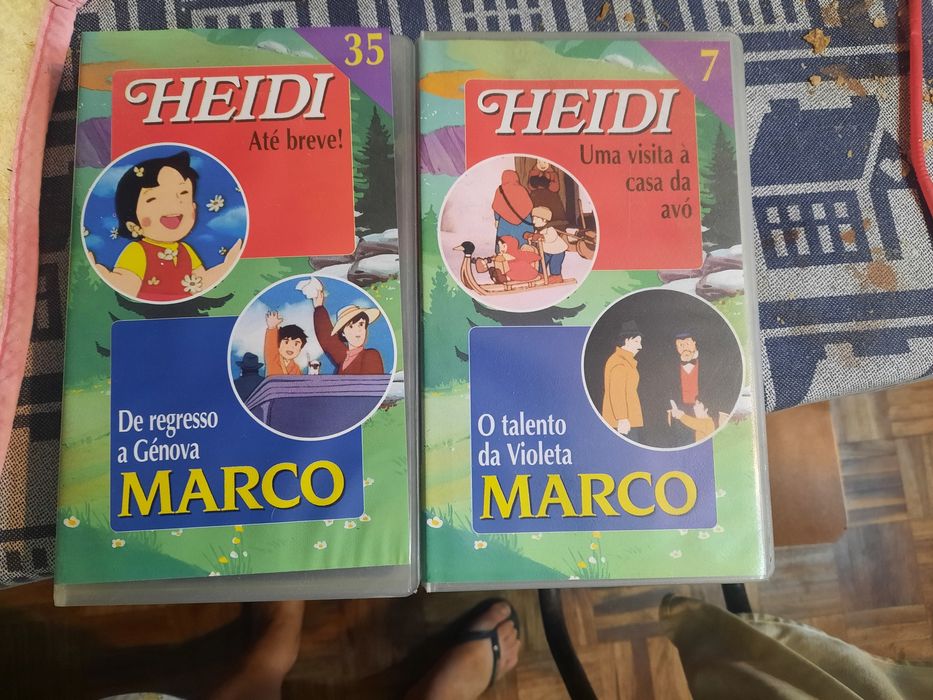 Cassetes de video colecção Heide
