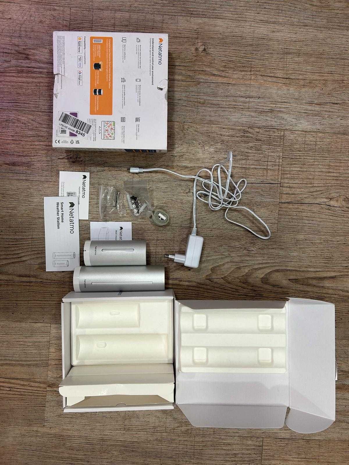 Netatmo  Stacja Pogodowa Weather Station + moduł zewnętrzny.