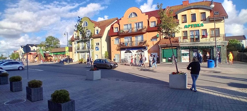 Pokoje w centrum Łeby, parking, wifi
