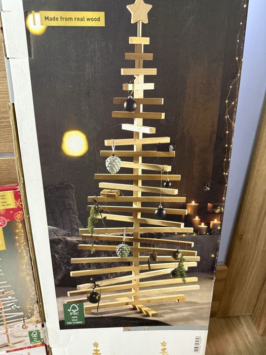 Ялинка Livarno новорічний декор акційна ціна Німеччина. елка деревʼяна