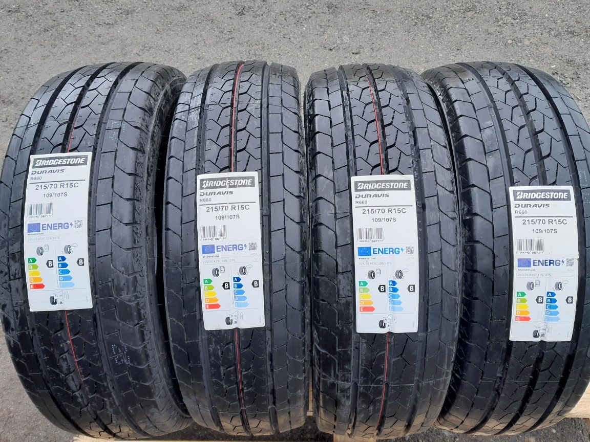 215/70R15C BRIDGESTONE , komplet nowych opon letnich.