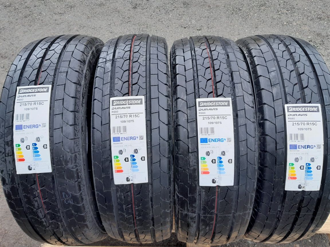 215/70R15C BRIDGESTONE , komplet nowych opon letnich.