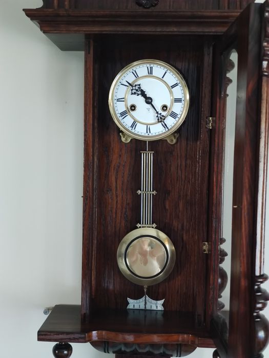 Zegar(y) Wiszący Gustaw Becker. Po Renowacji