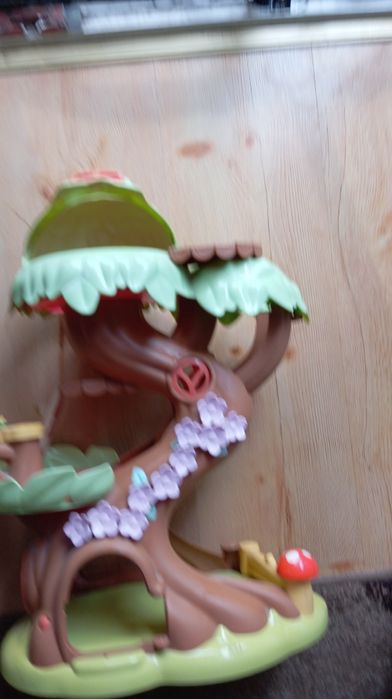 Domek na drzewie zabawka dom wróżek z dźwiękiem domek dla lalek