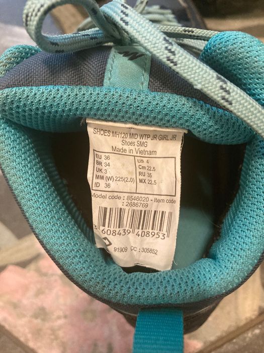 Buty górskie firmy Quechum rozmiar 36