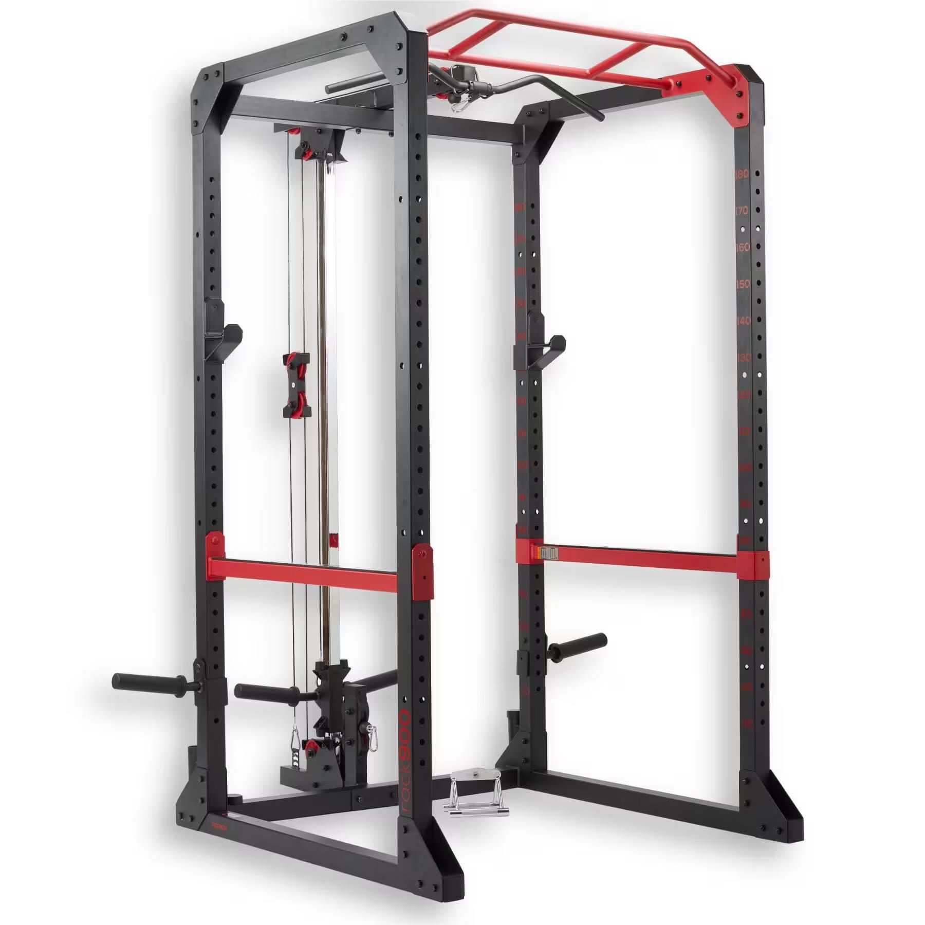 Power rack corenght900/decathlon z wyciągiem plus akcesoria