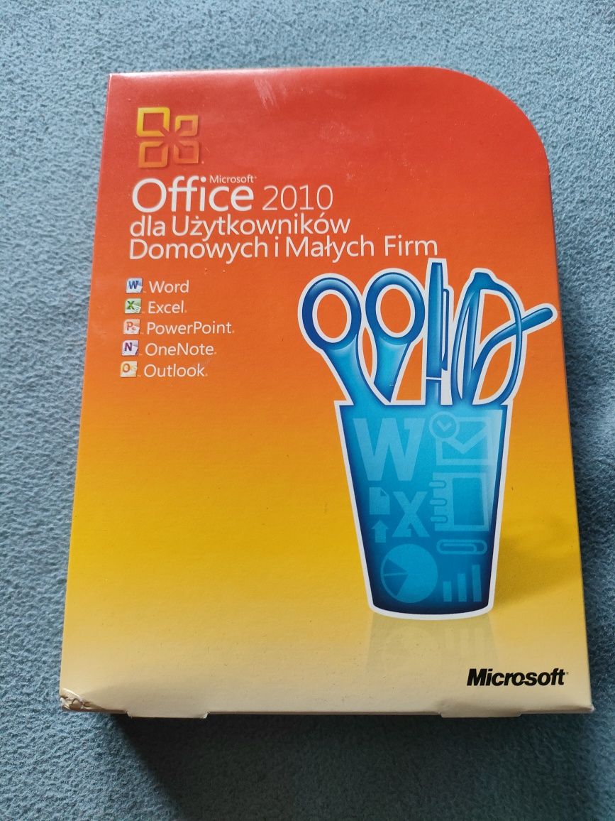 Pakiet Microsoft Office 2010 wersja BOX
