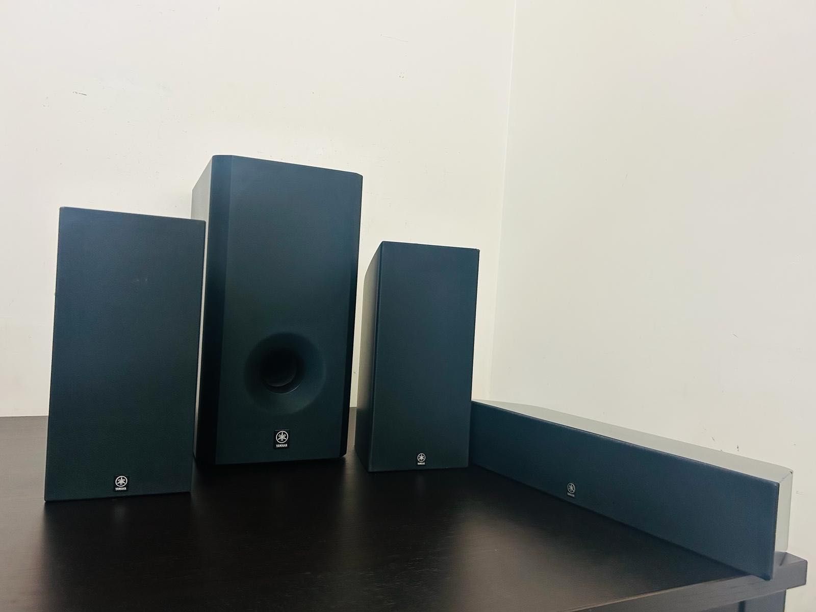 Yamaha sw-p201,ns-c104 subwoofer plus kolumny i centralny