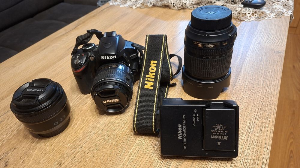 Nikon D3200 aparat lustrzanka