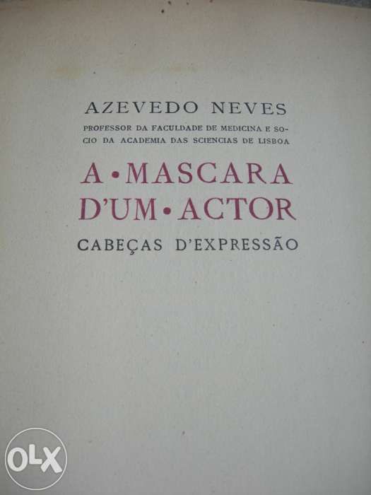 A Mascara d'um Actor de Azevedo Neves