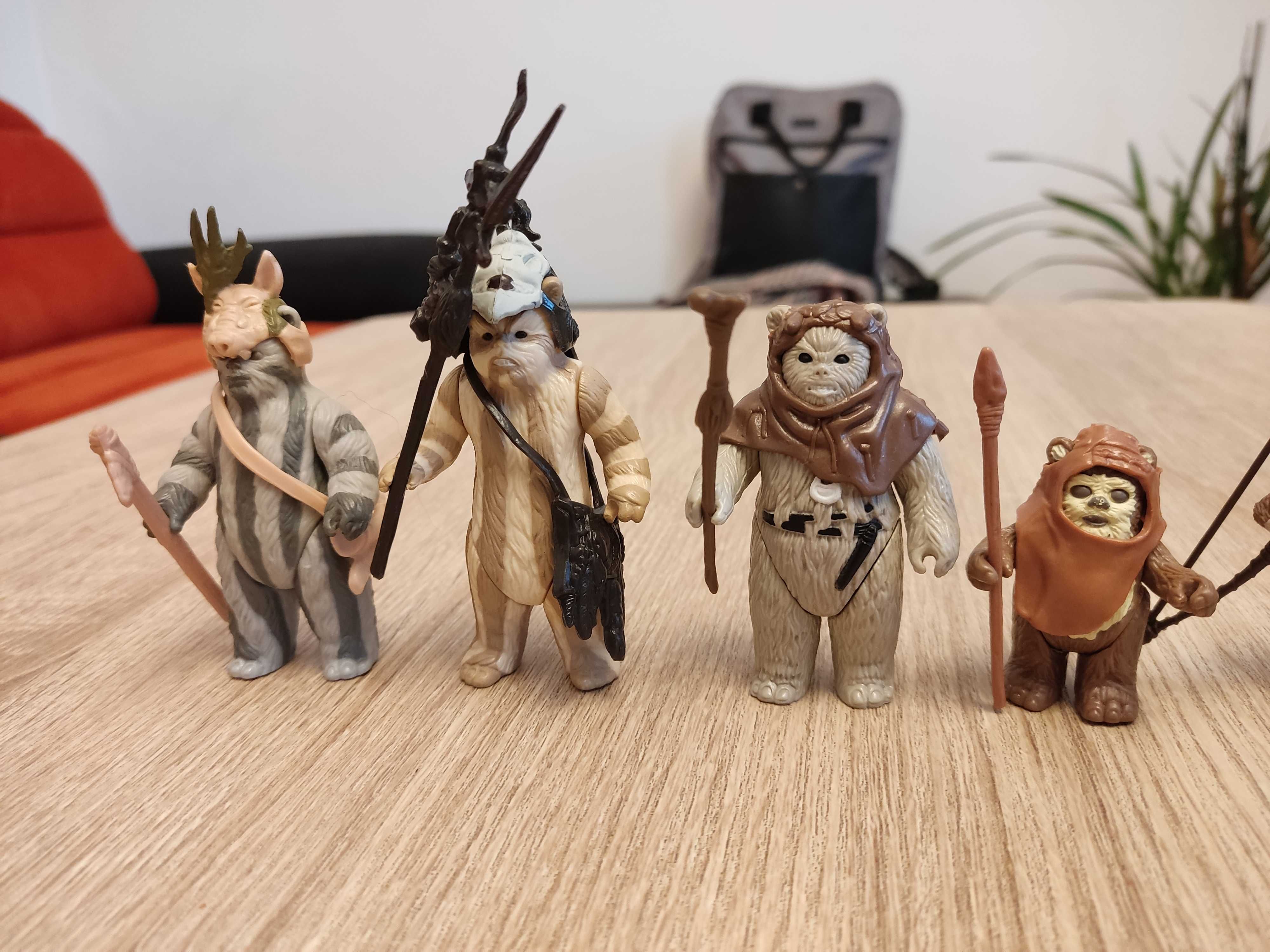 Figurki Star Wars Ewoki-Logray,Wicket,Chief Chirpa,Teebo i inne