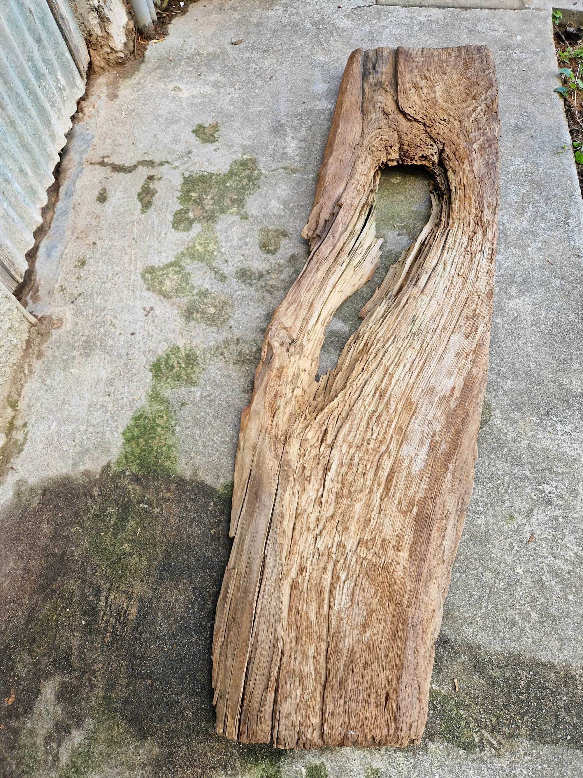 Tábua de Castanho Centenária Madeira Maciça
