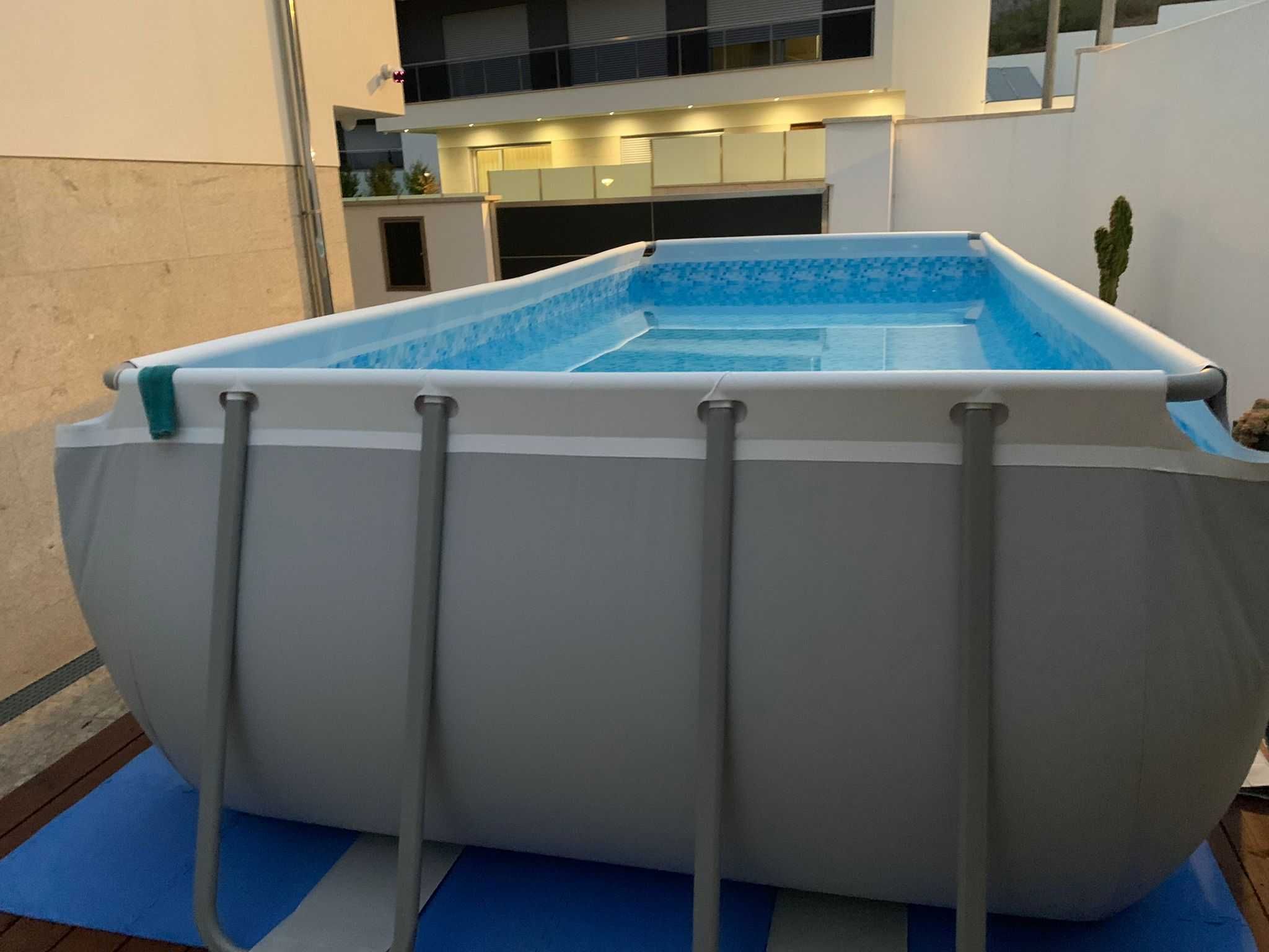 Piscina BESTWAY Rentangular  549x274x122 cm  COMO NOVA