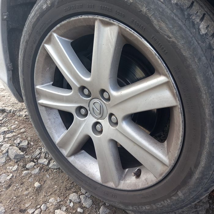 Диски з шинами, літо