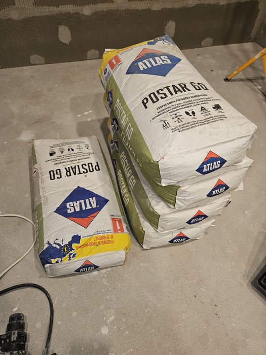 Postar 60 Atlas 25kg pięc worków