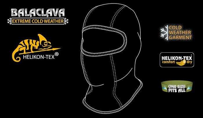 Helikon-Tex Балаклава для дуже холодної погоди ComfortDry шапка маска