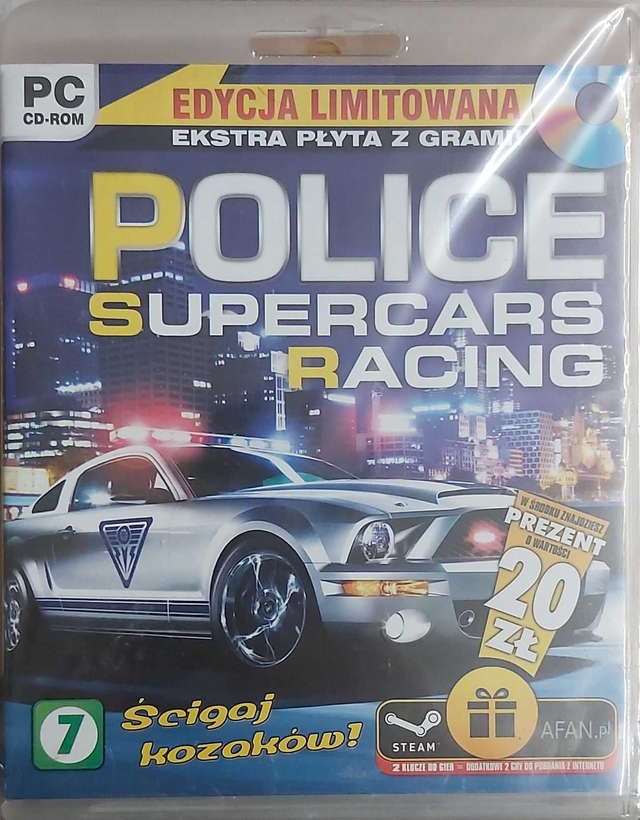 POLICE SuperCars Racing 20szt