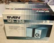 Акустична система Sven MS-250 в ідеальному стані з коробкою.