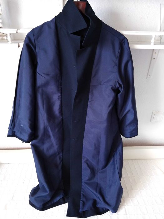 Casaco/Sobretudo Formal Senhora Azul Escuro
