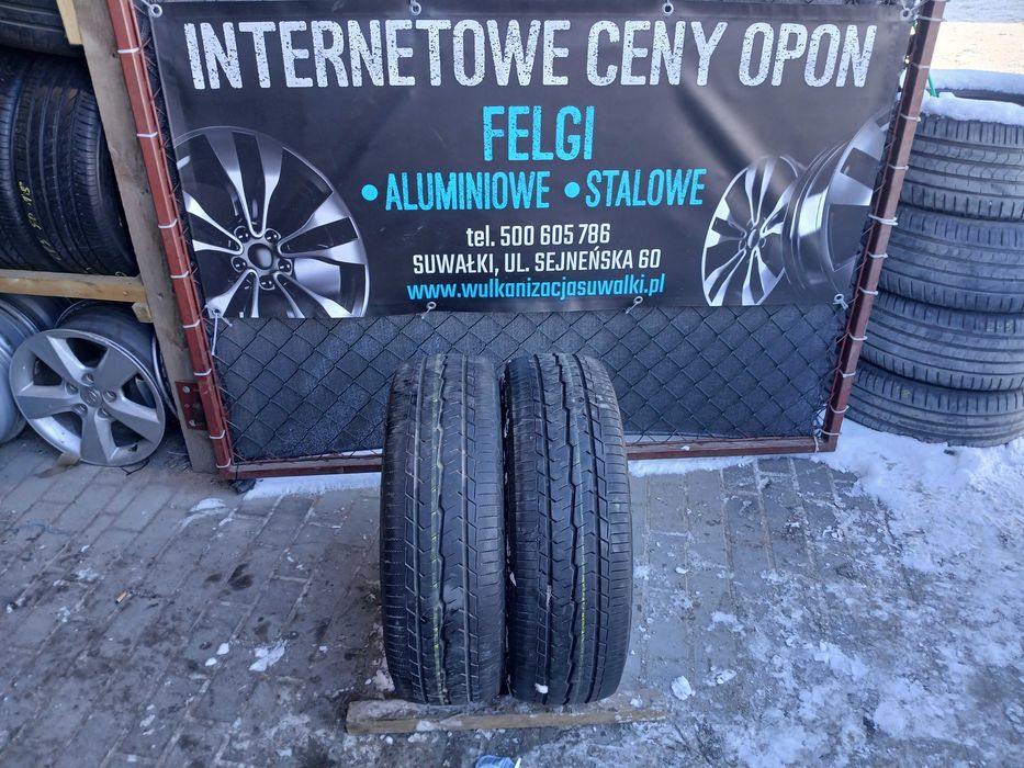2x używane opony letnie 215/70 R15C Toyo 2021r Montaż GWARANCJA