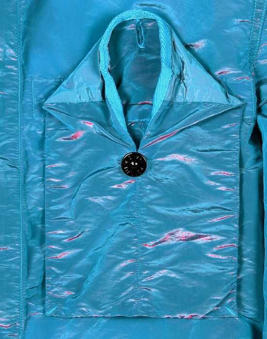 Сорочка STONE ISLAND Nylon Metal Colour Weft Shirt Blue SI0101-BL