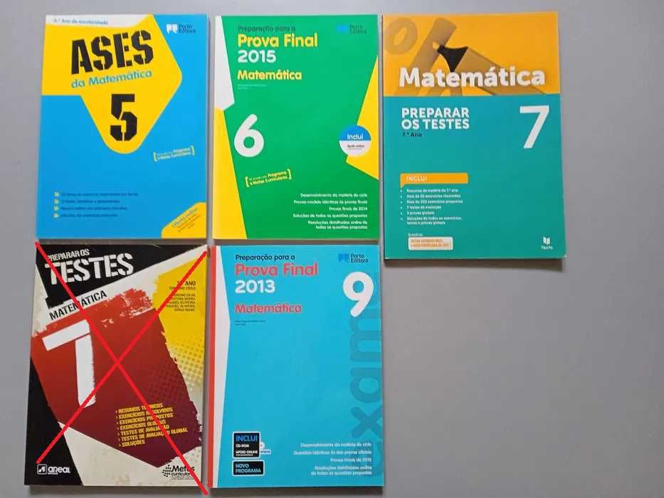 Livros de matemática diversos