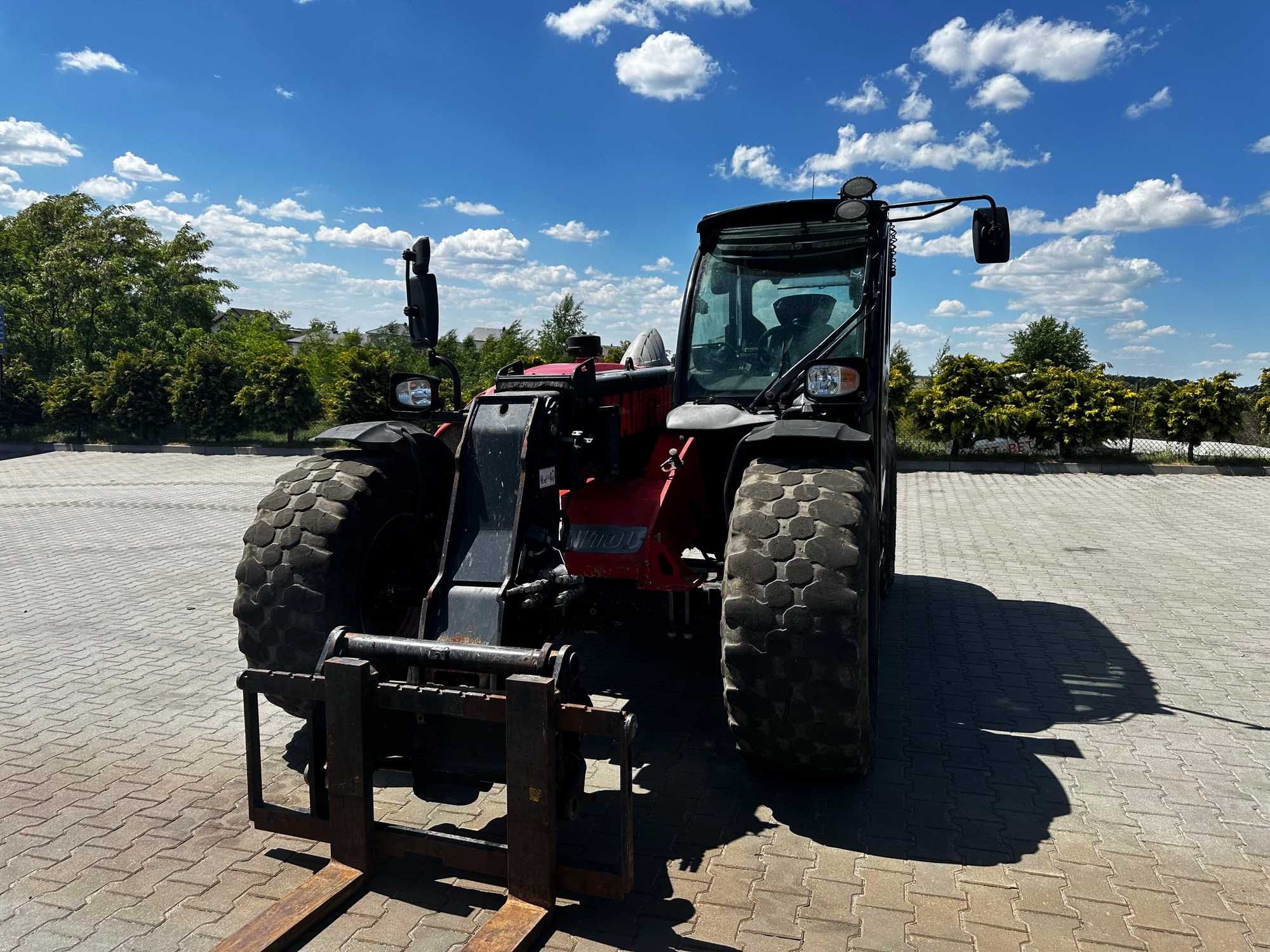 ładowarka teleskopowa MANITOU MLT 733 udźwig 3300kg wysięg 7m 4x4 2017