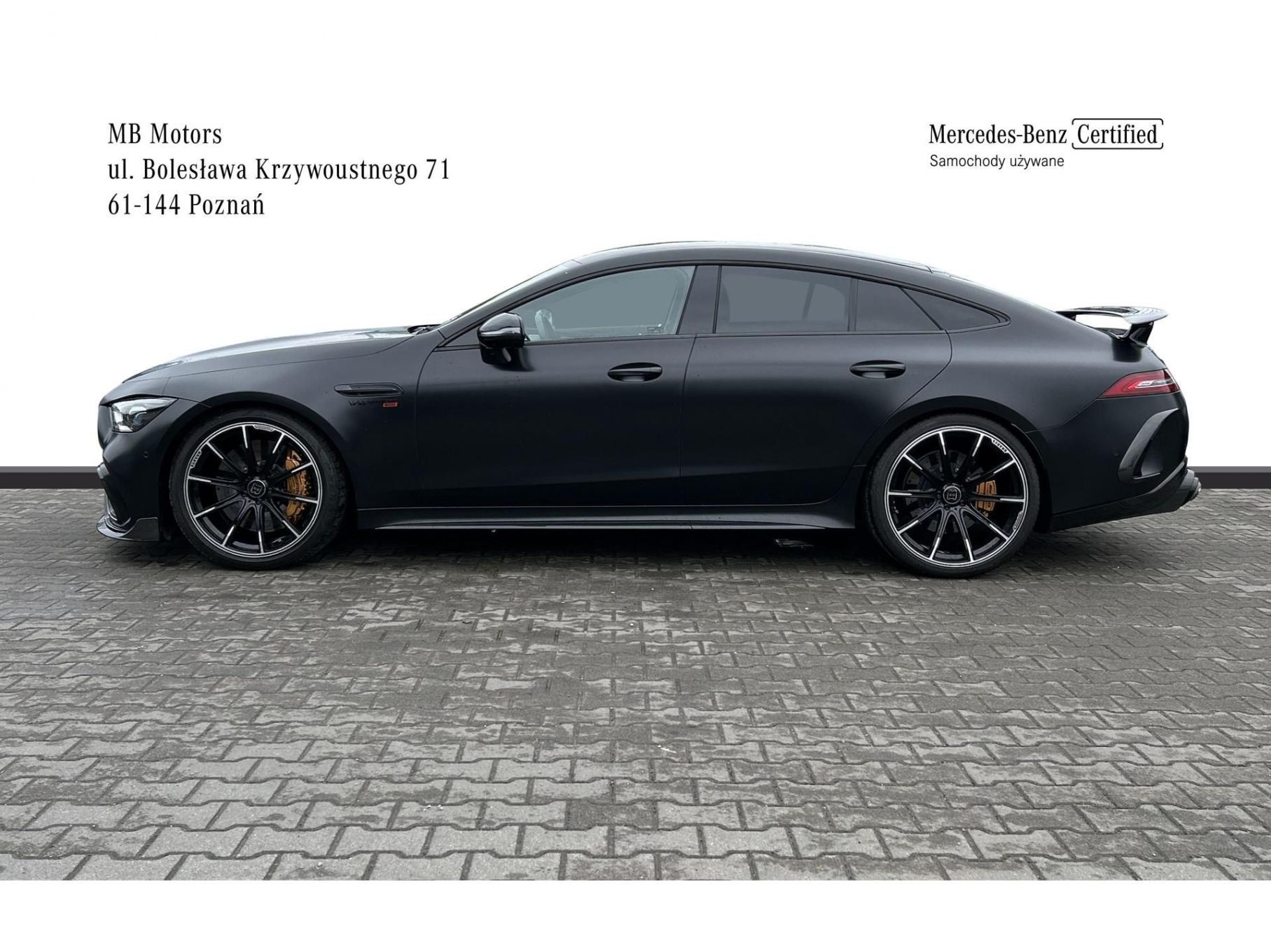 Mercedes-Benz AMG GT 800 Brabus salon Polska od dealera VAT23%