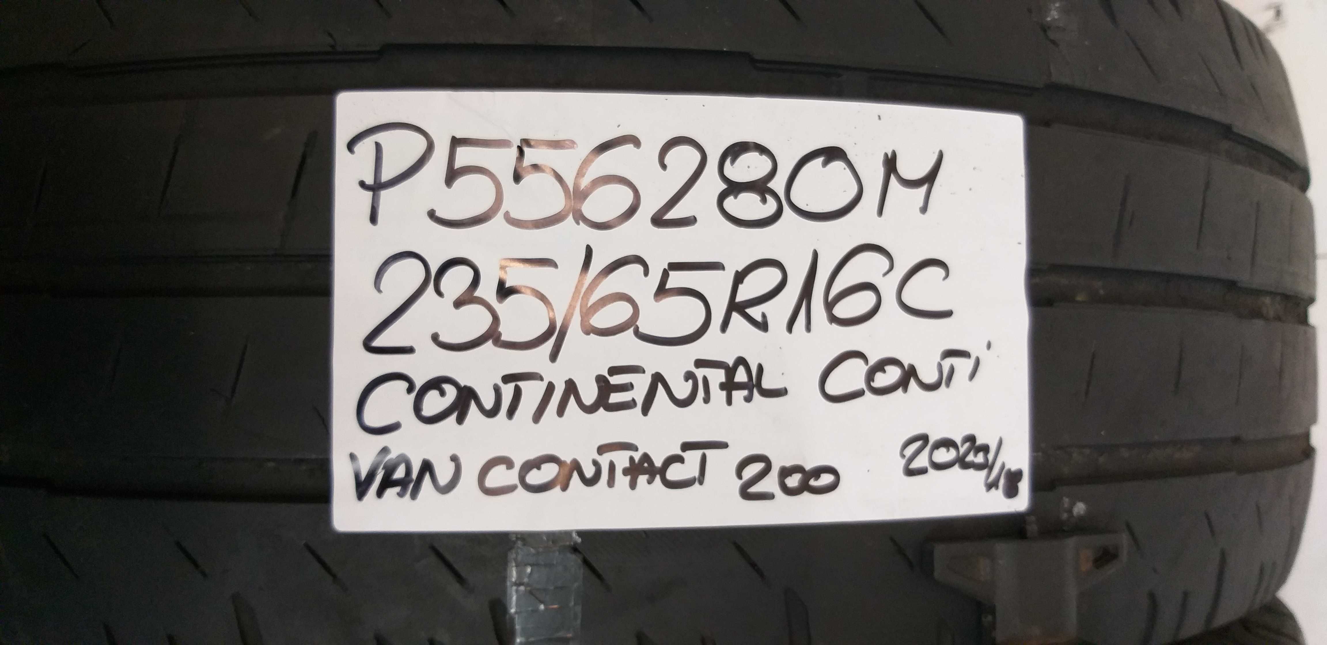 P556280M Para 235/65R16C Continental ContiVanContact200. 2023/2018 rok