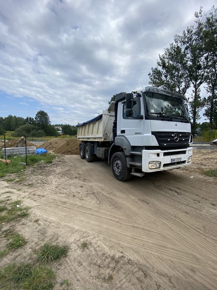 Kompleksowe prace ziemne Koparko-Ładowarką Transport ziemi !!