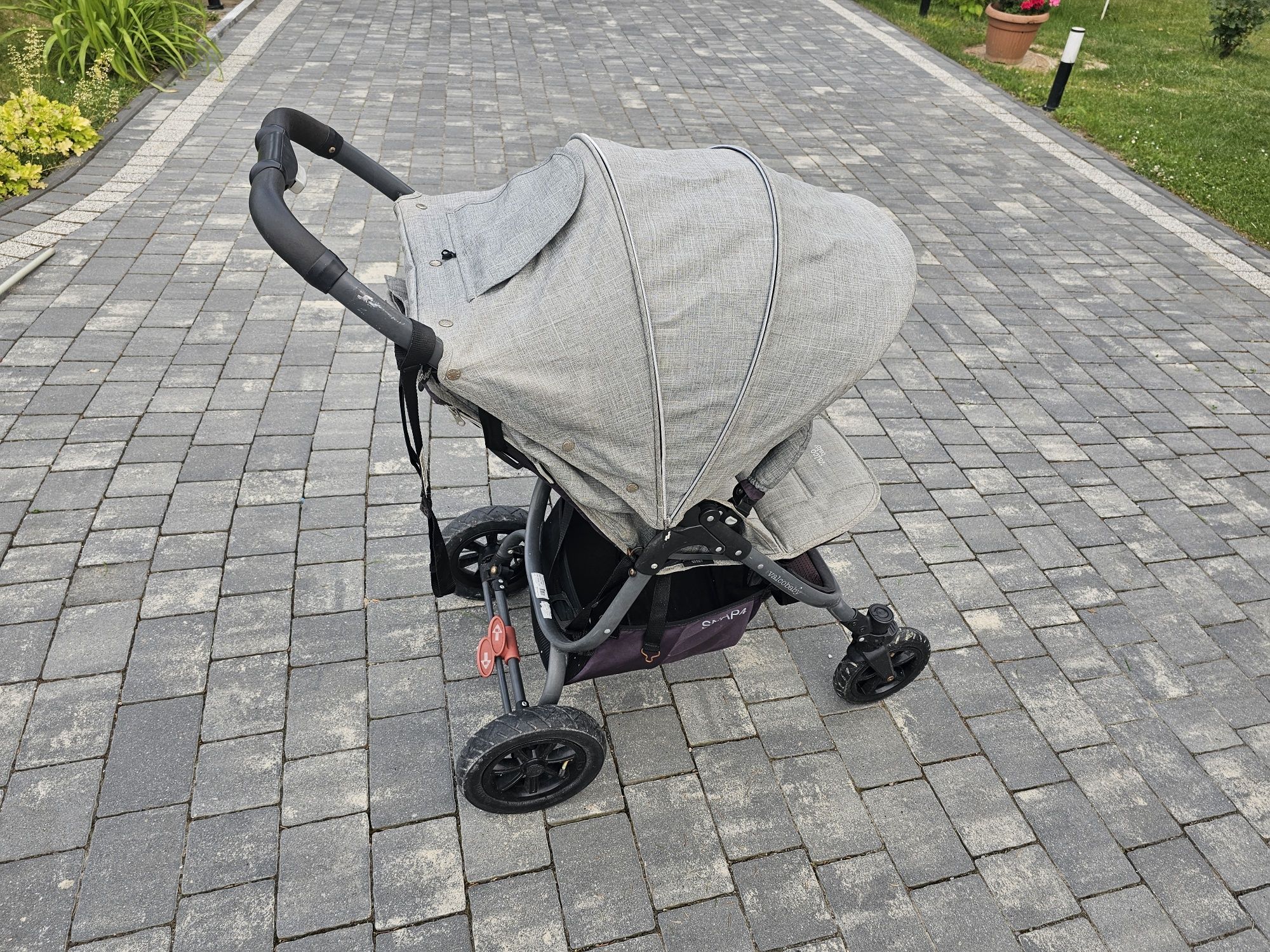 wózek spacerowy Valco Baby Snap 4 sportw kolorze Cool Grey