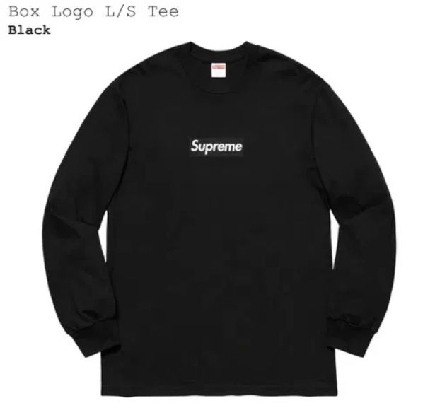 Supreme Box Logo Longsleeve LS tee rozm. M