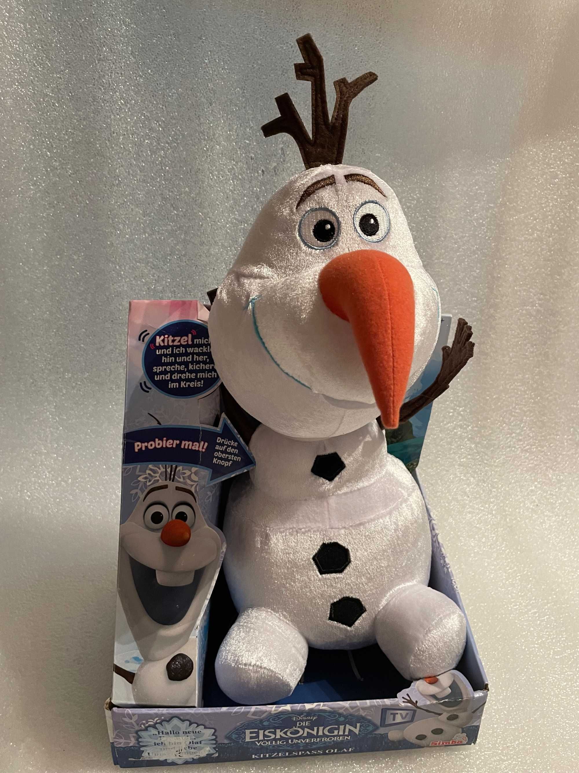 Simba Interaktywny Bałwanek Olaf 35 cm j. niemiecki WADA