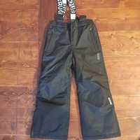 Spodnie narciarskie czarne, tech proof 5000 BRUGI 116/122