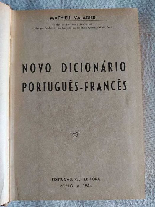 Novo Dicionário Português-Francês