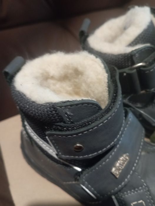 Черевички зимові,хлопчик,21,нові,шкіра