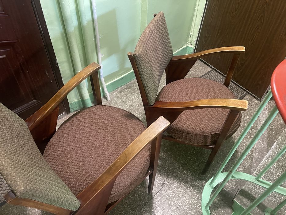 Lucjan Kintopf fotele typ 365 PRL współzałożyciel Spółdzielni Ład