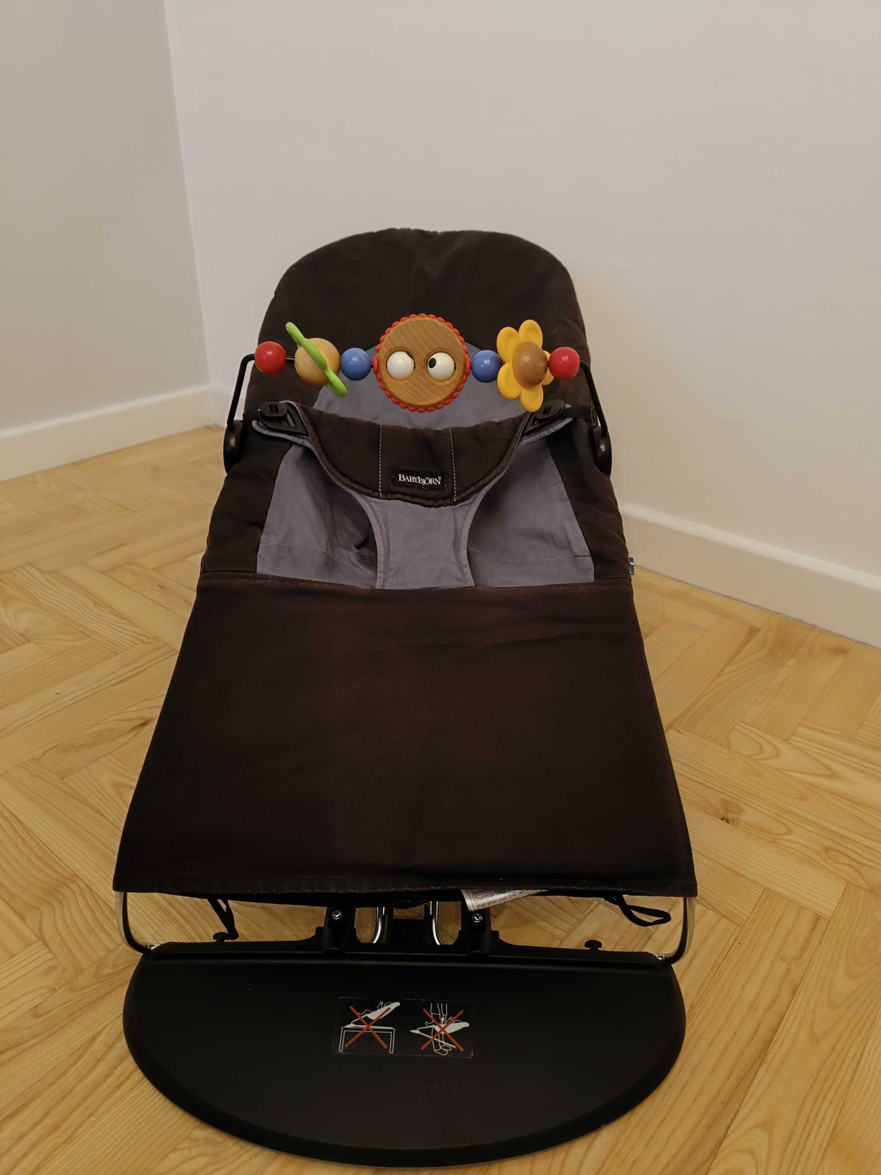 BabyBjorn leżaczek / bujaczek + zabawka Googly Eyes