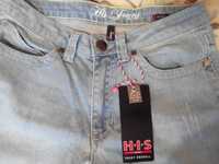 джинсы новые брендовые Н.I.S. р. 44 на подростка