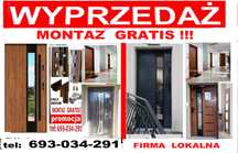 Drzwi do mieszkania WEJŚCIOWE, zewnętrzne z MONTAŻEM, antywłamaniowe