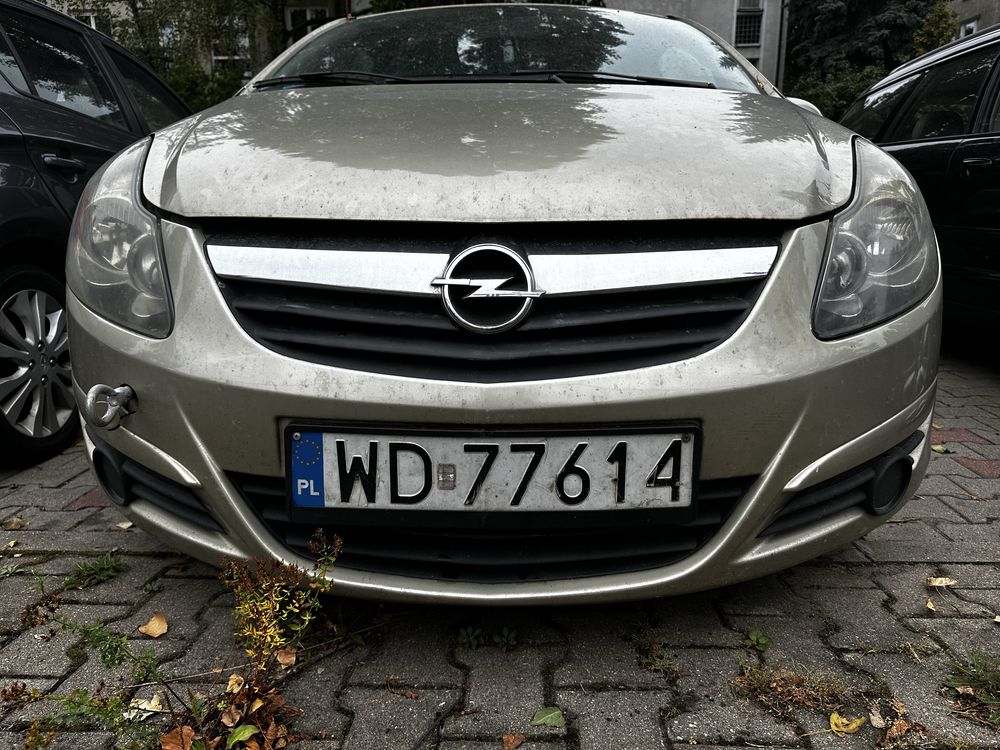 Uszkodzony opel corsa 1.3CDTI 2007
