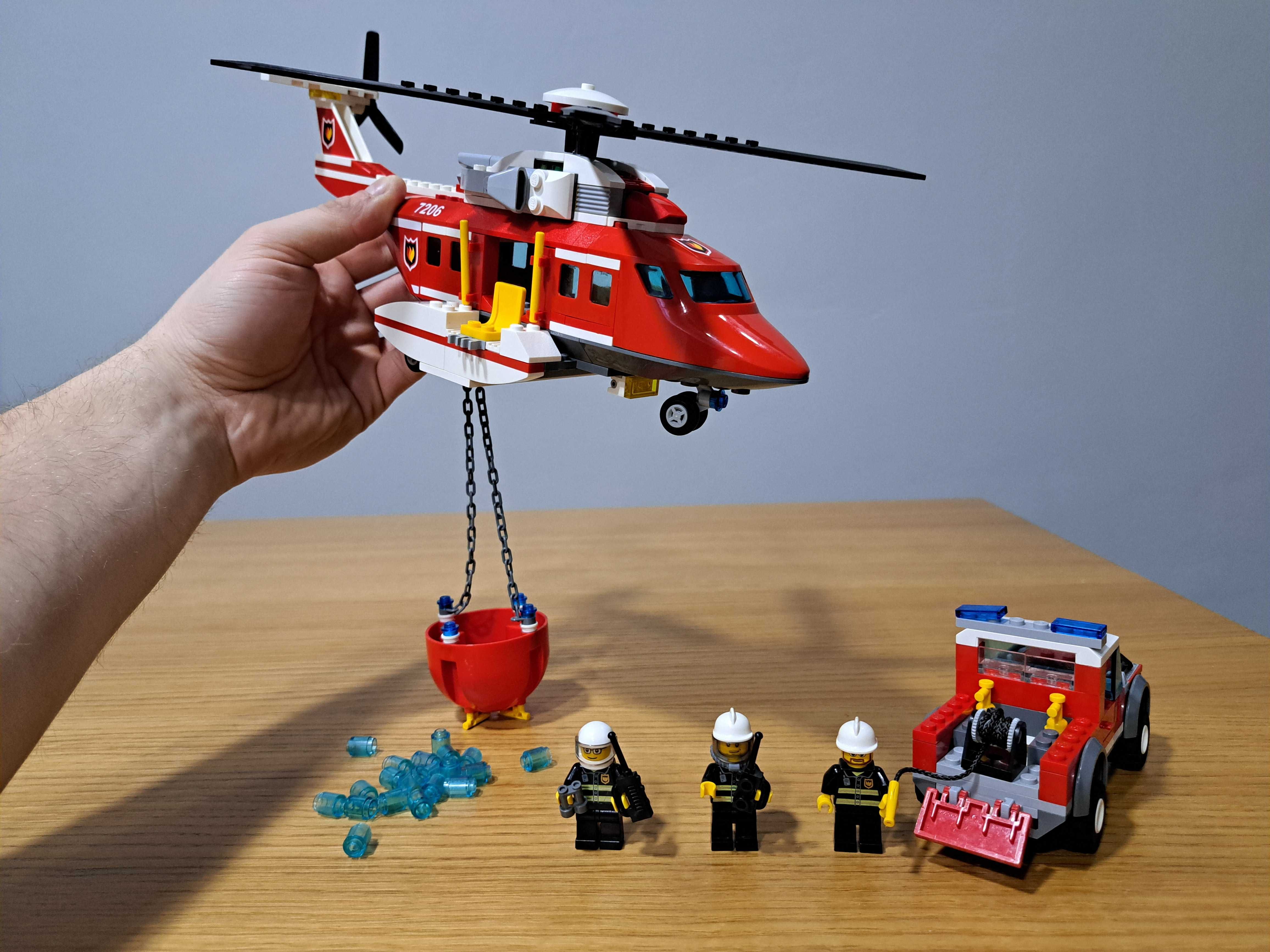 LEGO City 7206 Helikopter straży pożarnej / Fire Helicopter