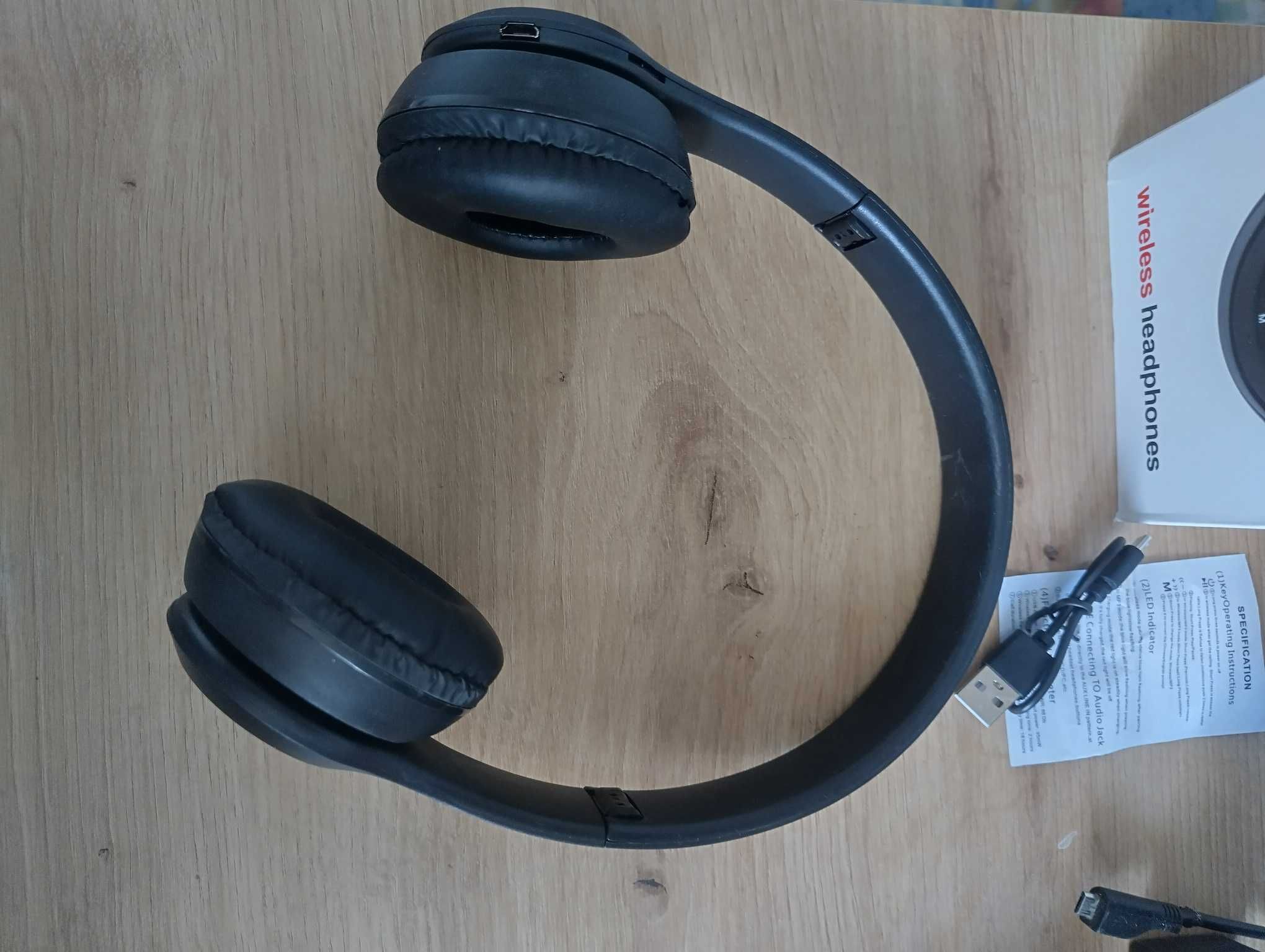 Słuchawki bezprzewodowa nauszne P47 bluetooth