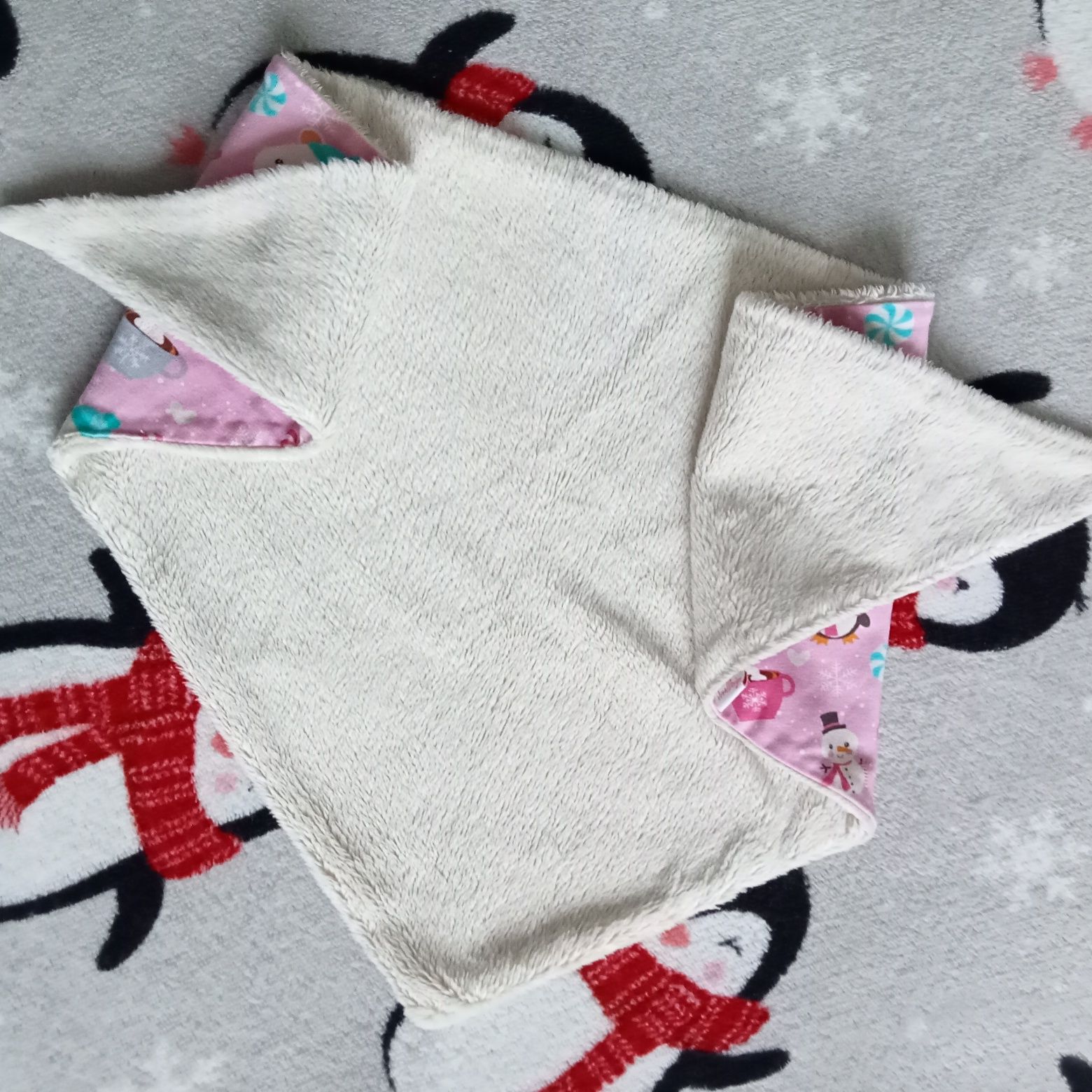 Chustka szalik zimowy bawełna small design