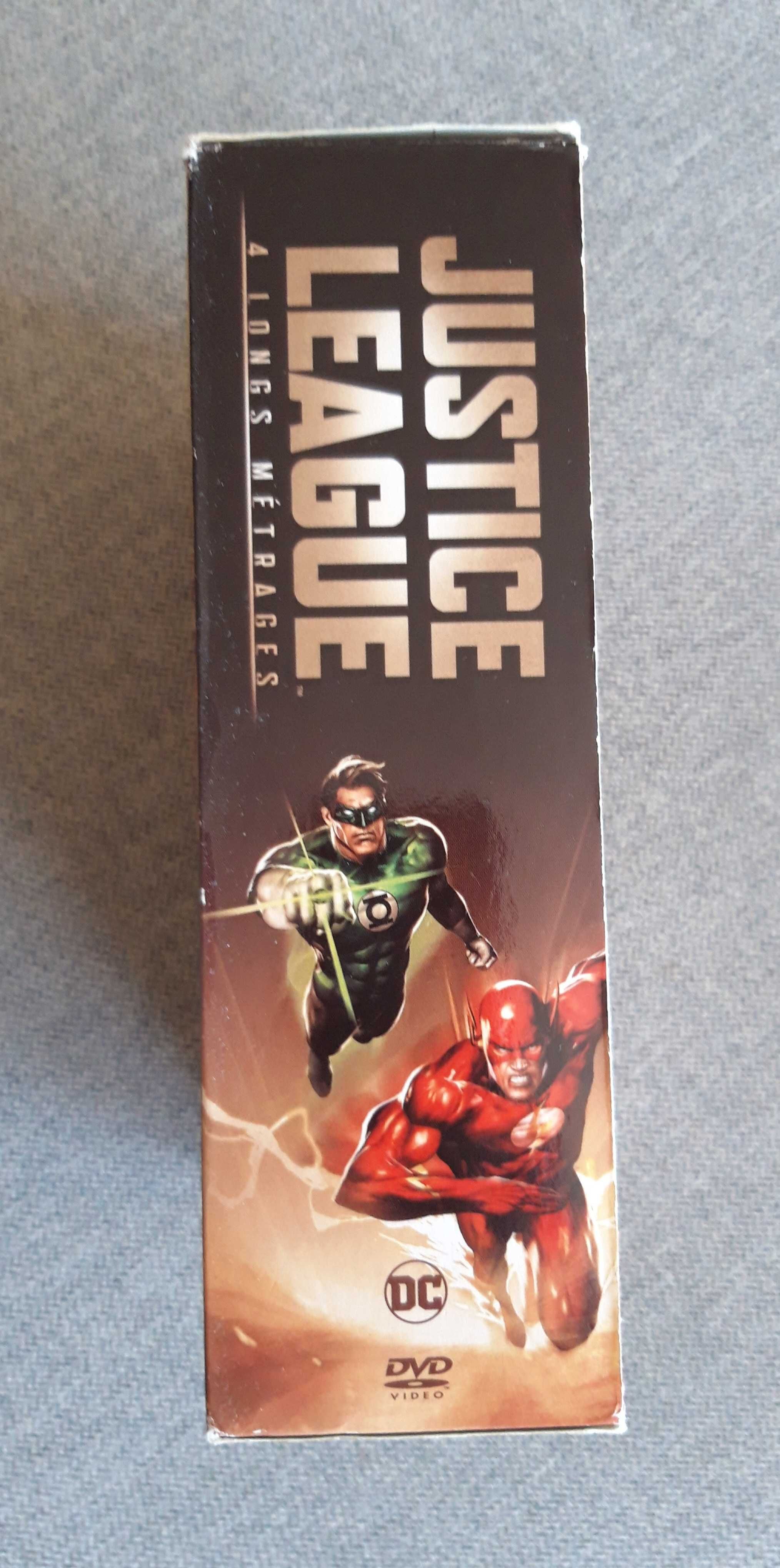 Pack 4 DVD "Justice League"