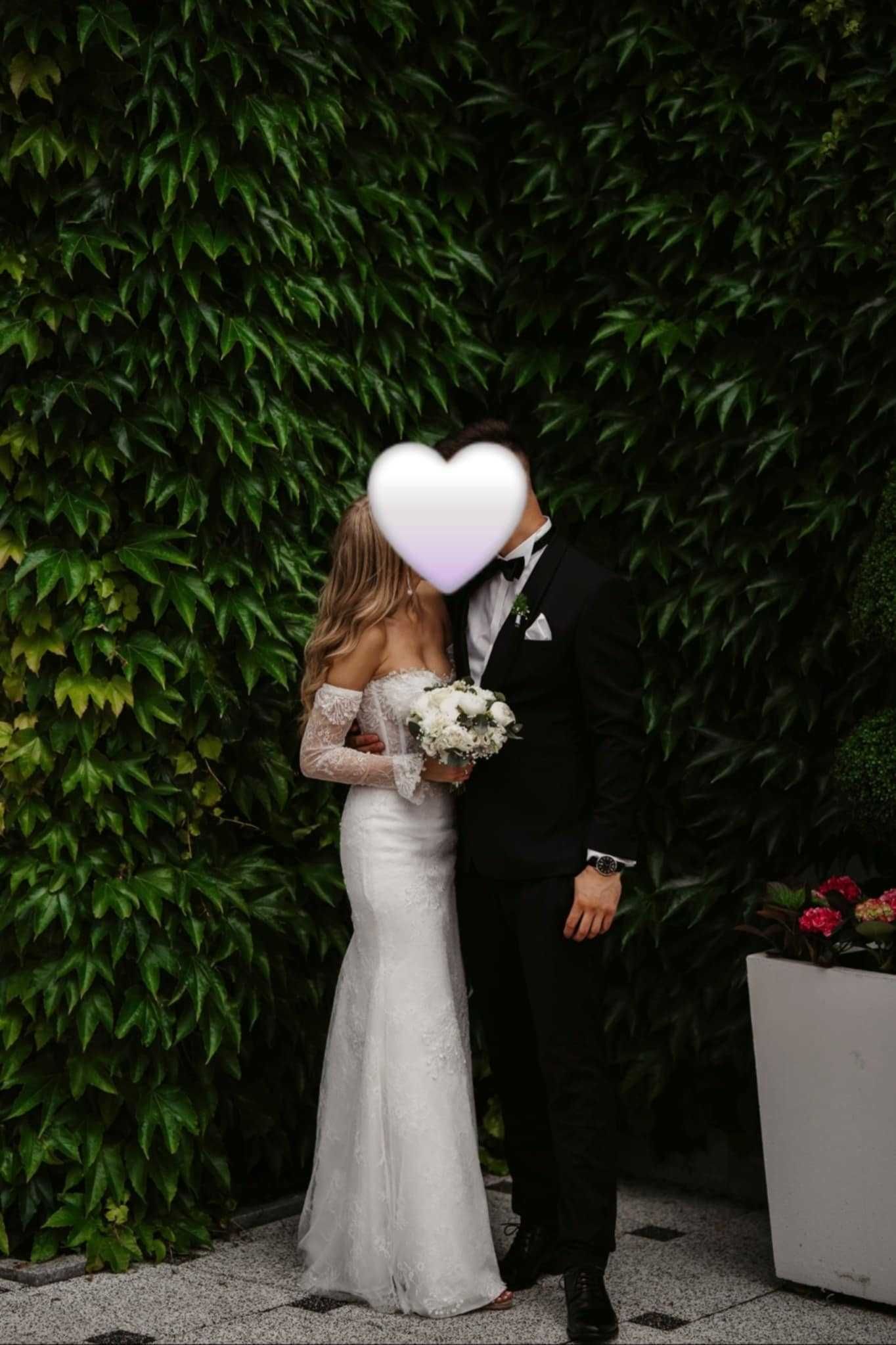 Na sprzedaż elegancka suknia ślubna, zaprojektowana samodzielnie