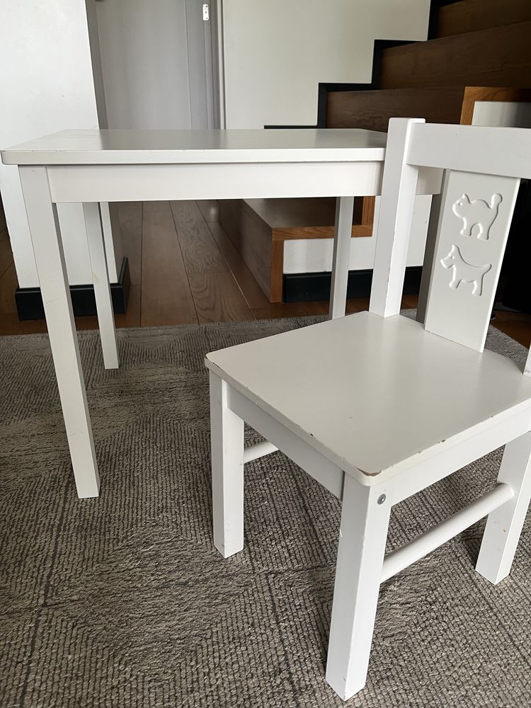 Ikea Kritter stolik i krzesełko