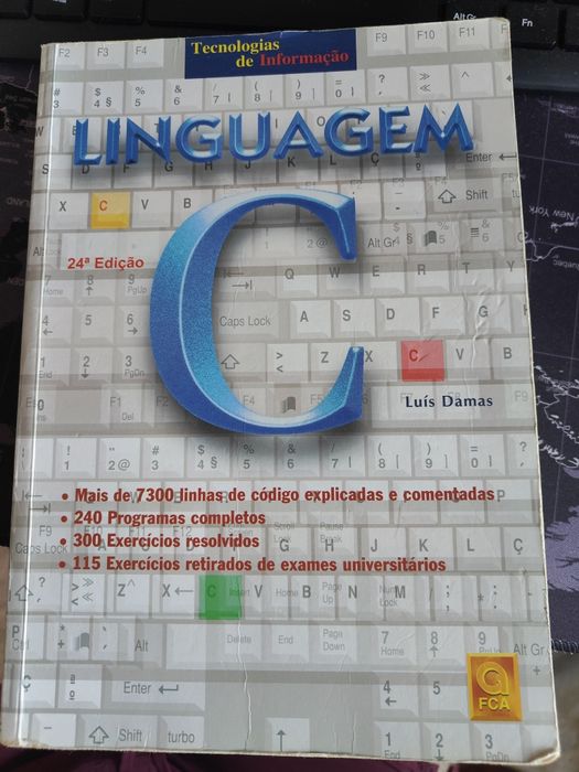 Livro Linguagem C, de Luís Damas, 24.°  Ed.
