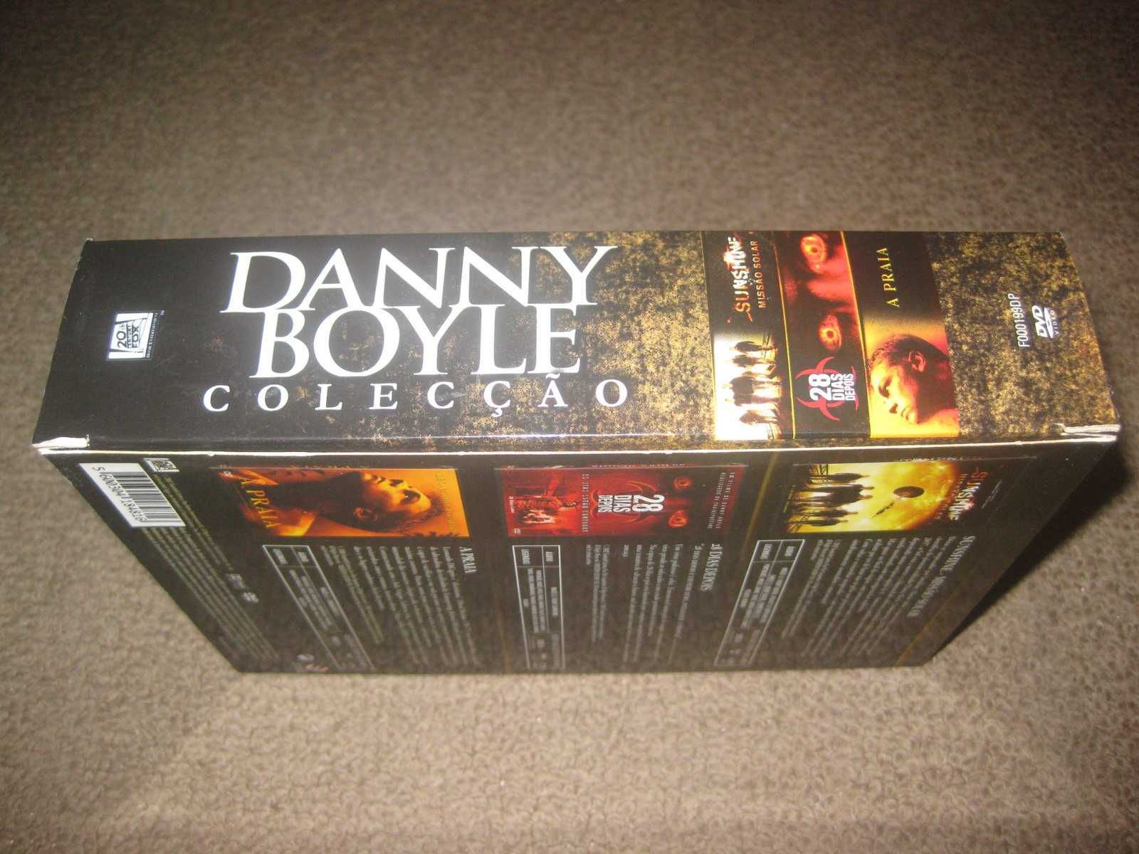 3 Filmes em DVD do "Danny Boyle" Com Box Arquivadora!